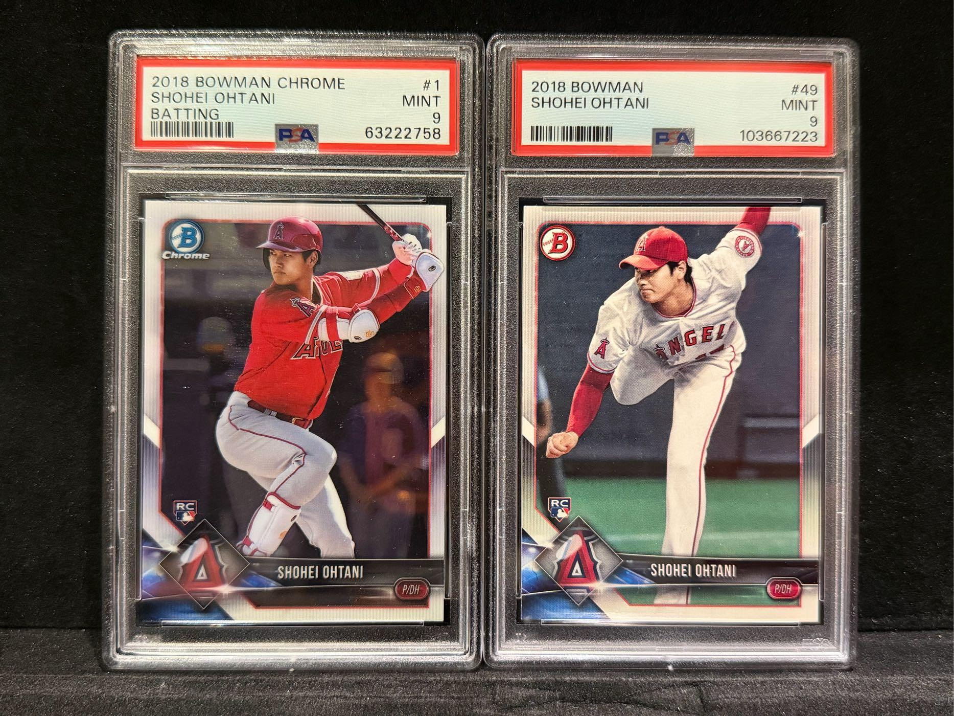 2018 Bowman Chrome Shohei Ohtani的價格推薦- 2026年6月| 比價比個夠BigGo