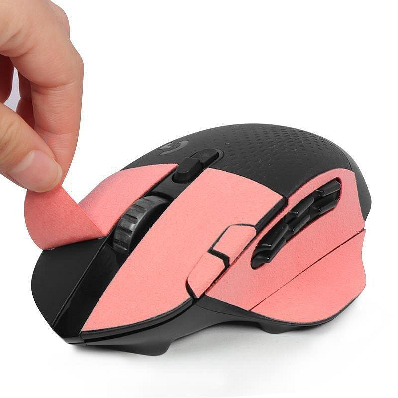 適用於 Logitech G604 滑鼠保護套 防滑貼 翻毛皮 磨砂 防汗 防手滑 滑鼠貼紙