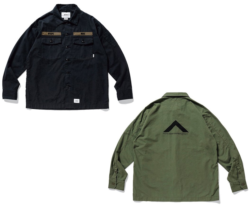 ジャケット・アウター WTAPS 18SS Buds LS Lico. Chambray-Bk/X03 WTAPS ダブルタップス 21AW 212WDT-SHM02 JUNGLE BRAIN