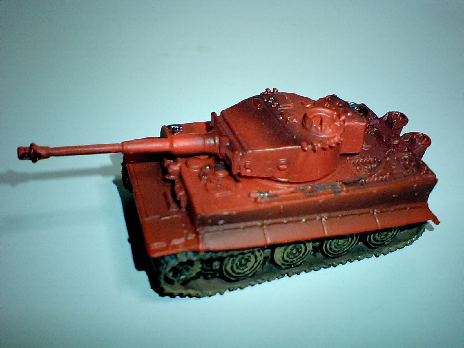 1/144 世界戰車博物館 WORLD TANK 02 隱藏款 虎式戰車 I型 赤虎 ☆　富貴玩具店