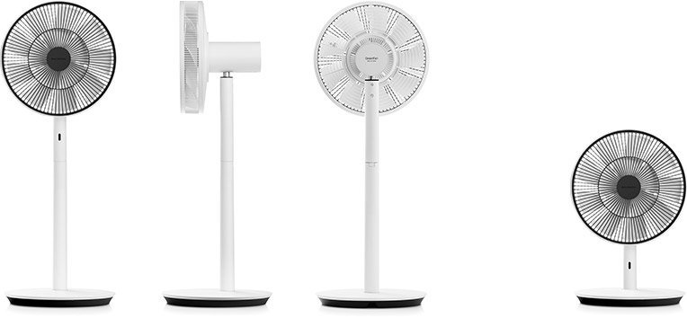 BALMUDA GREENFAN EGF-1500-WG扇風機 拆封新品*BALMUDA GreenFan EGF-1500-WK 日本製超靜音電風扇13dB