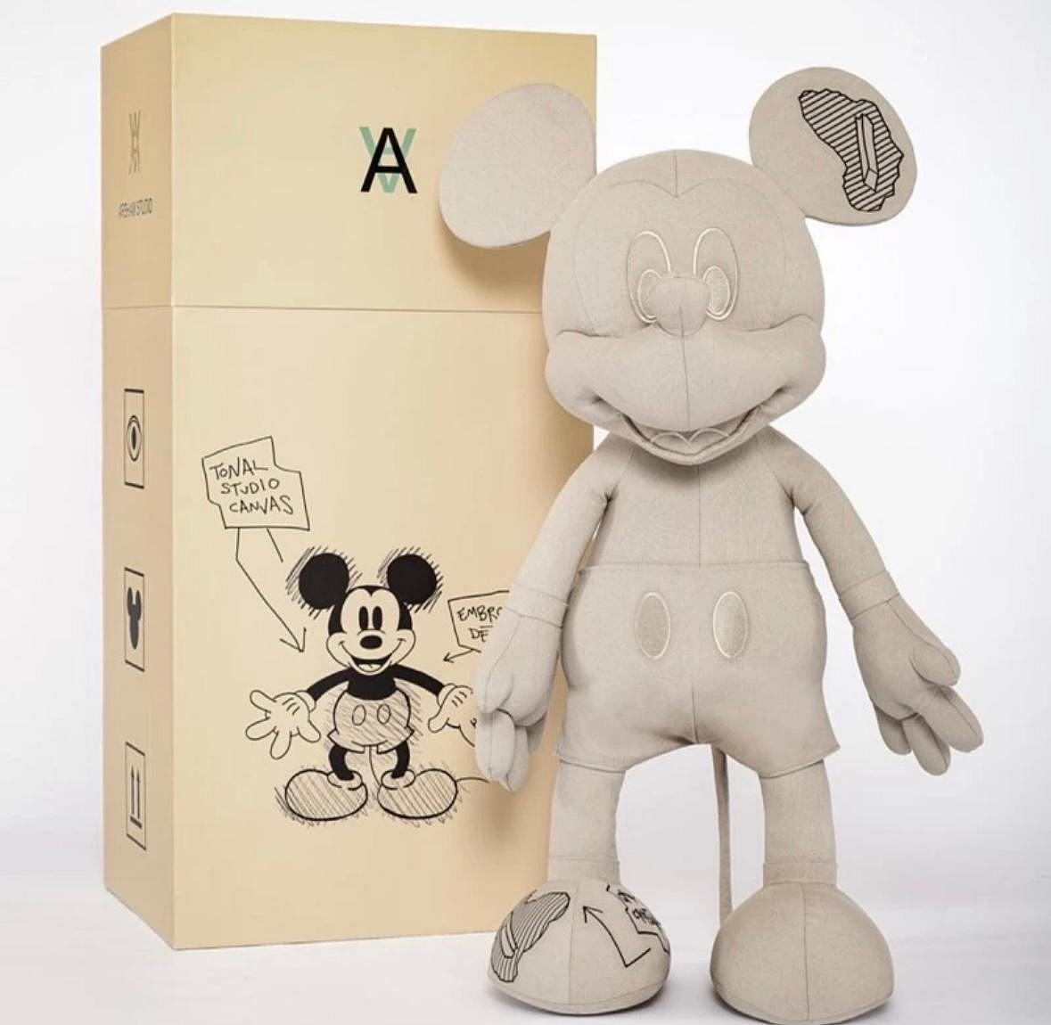 Daniel Arsham / Mickey Mouse plush (large) | Yahoo拍賣