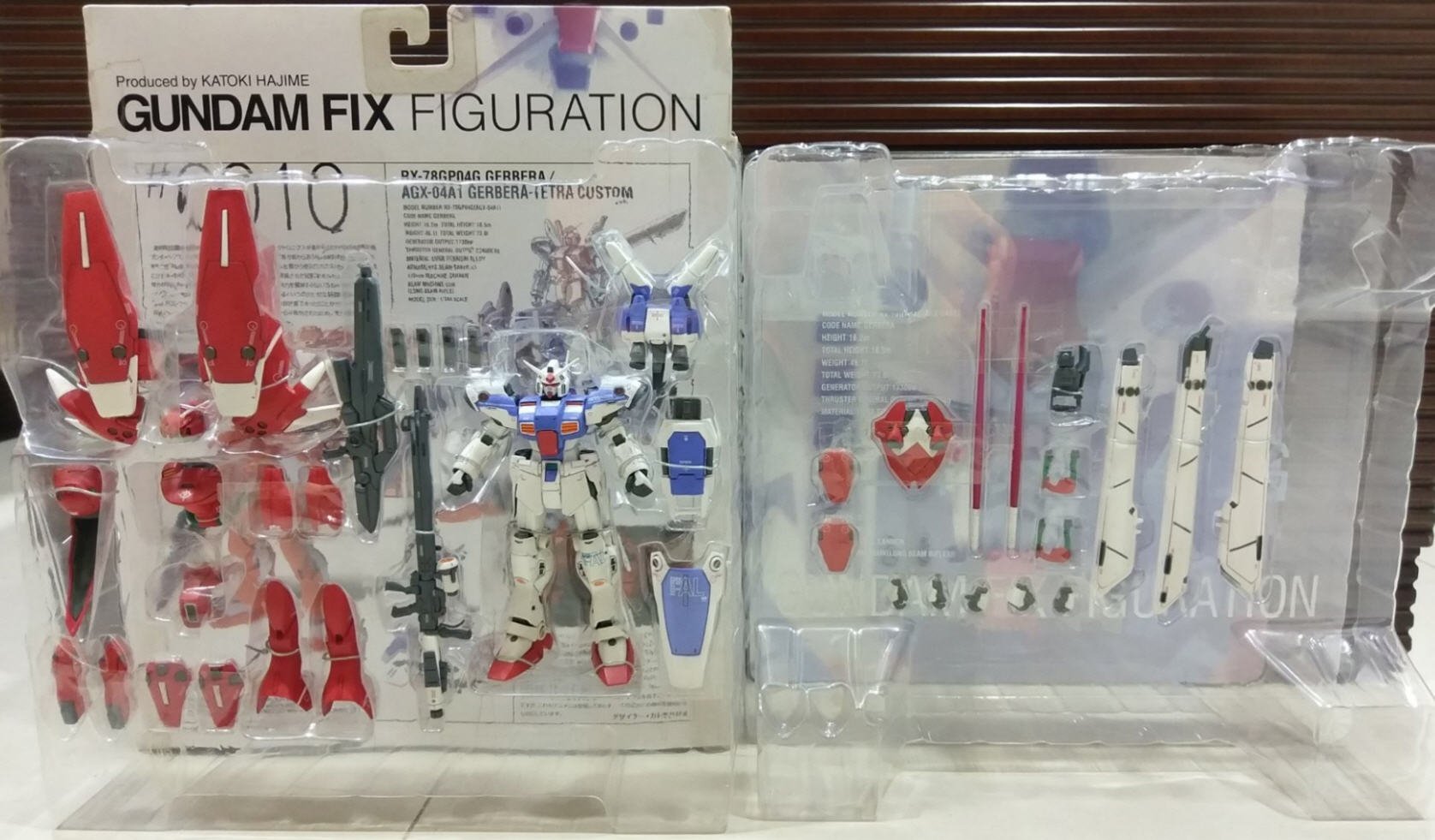 GUNDAM FIX FIGURATION #0010 GP04 ガーベラ Gundam Fix Figuration #10 GERBERA / GERBERA-TETRA CUSTOM