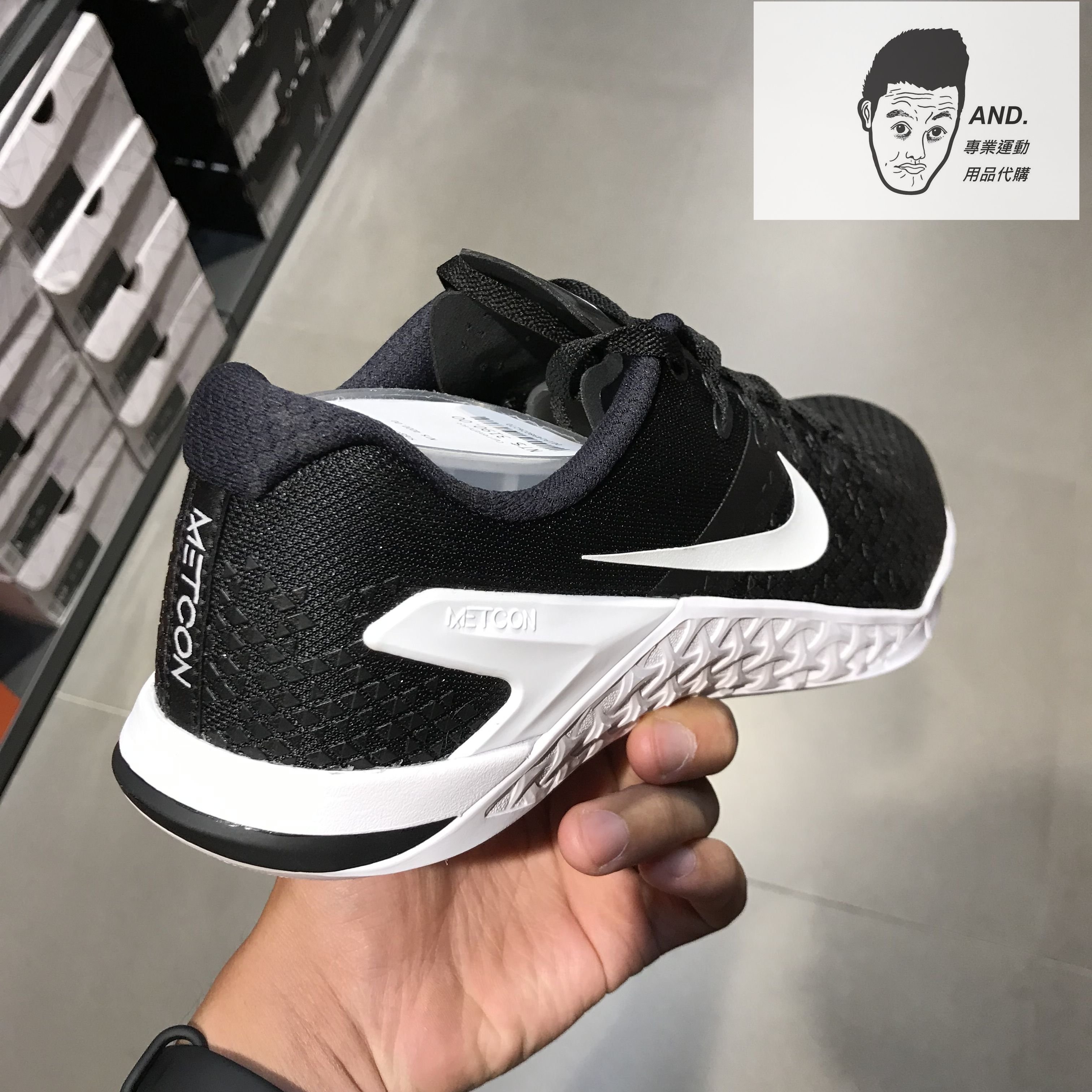 Nike Metcon 4‎ XD BV1636-001 Sneakers Men\'s US 13 Black White Training Shoes Nike Metcon 4  main image 2