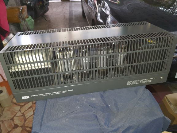 LUXMAN ラックスマン　LUXKIT A3500 真空管 パワーアンプ LUXKIT MODEL A3500 その1 通電 ジャンク LUXMAN