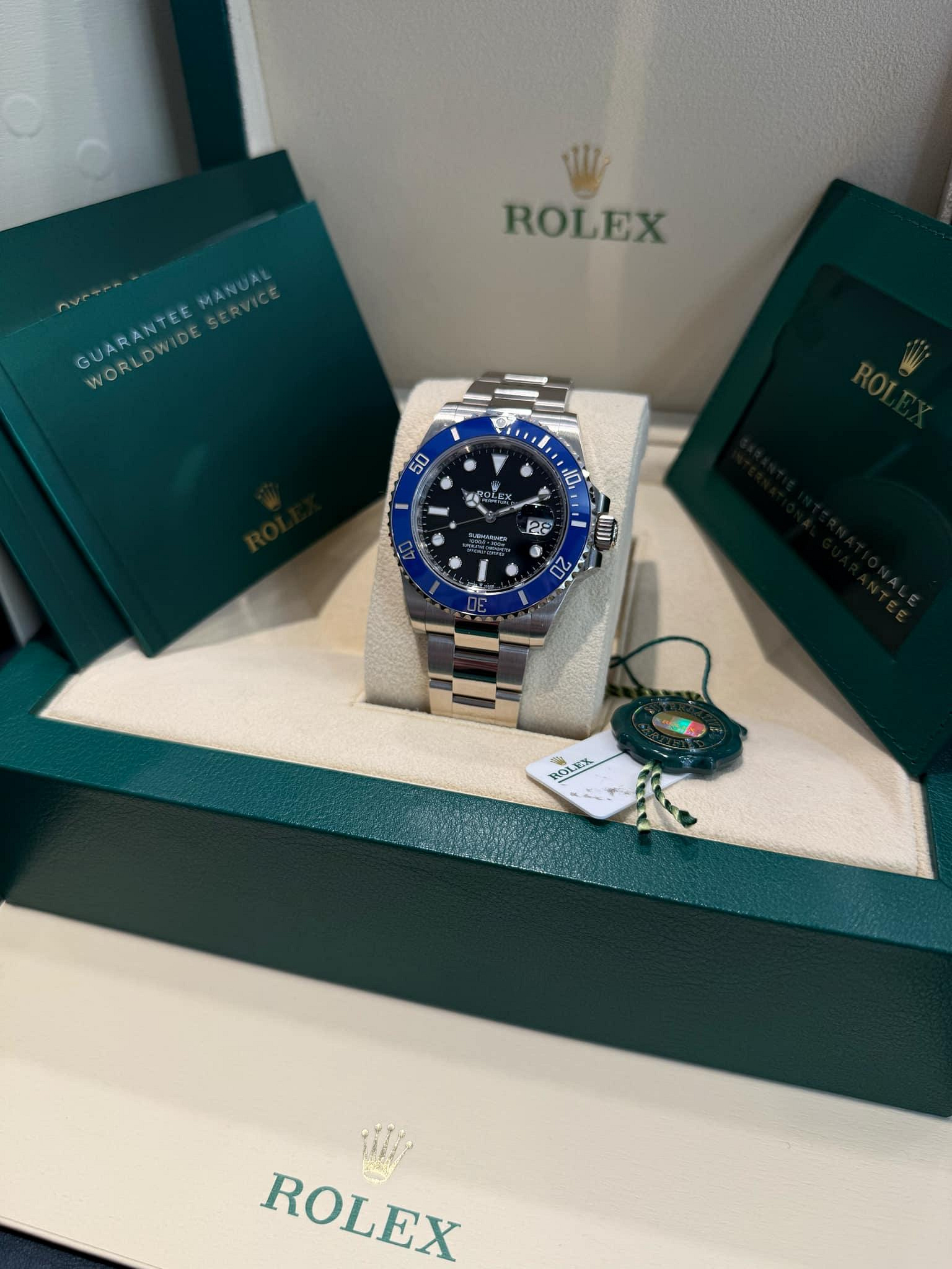 ROLEX 勞力士Submariner Date 潛水功能腕錶126619LB-0003 18K白色黃金