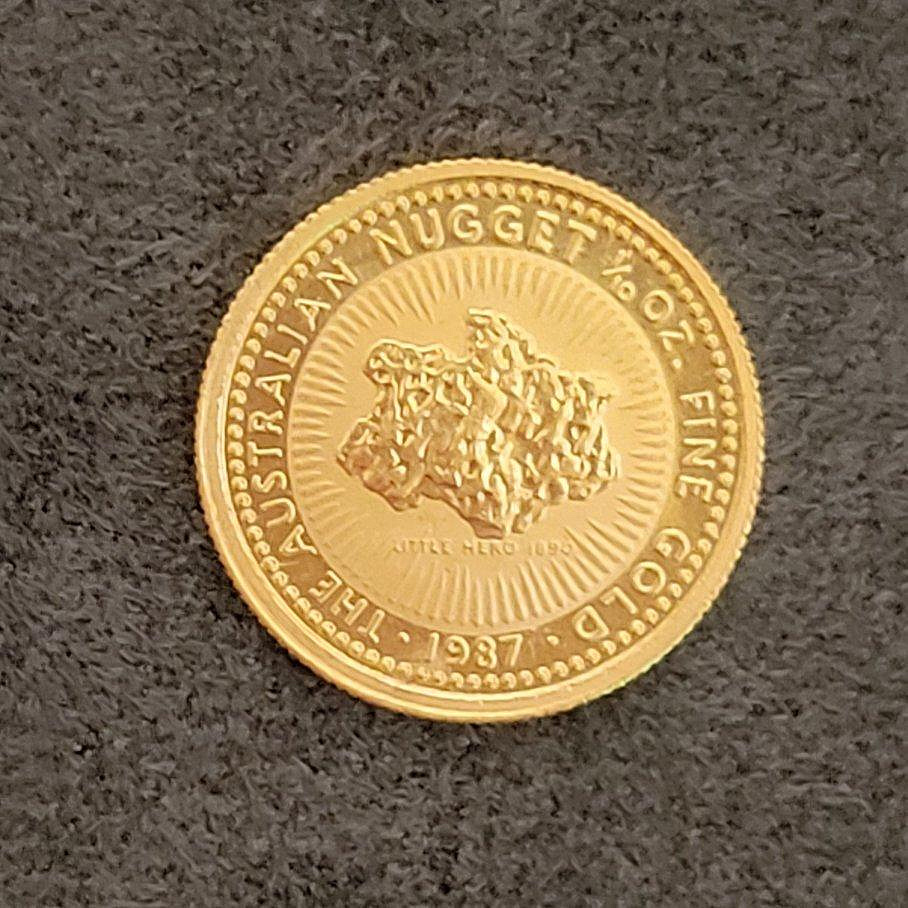 一米時光】1987年☆澳洲小金塊鴻運金幣1/10盎司(純金9999) | Yahoo拍賣