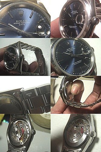 Rolex 勞力士15200 ~ A字頭~最新型~ 正點碧藍特殊面~有盒有單~品相極新