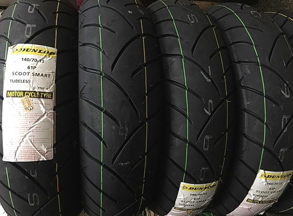 【油品味】DUNLOP SCOOT SMART 140/70-13 登陸普 登錄普輪胎