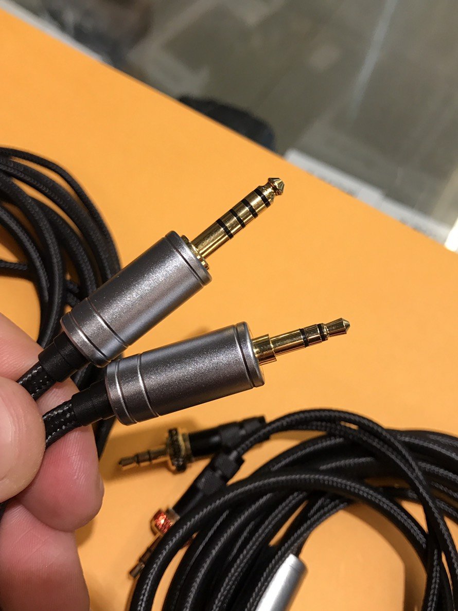 東京快遞耳機館開封門市加粗鍍銀升級升級線適用於SONY MDR-Z7/Z1R MUC