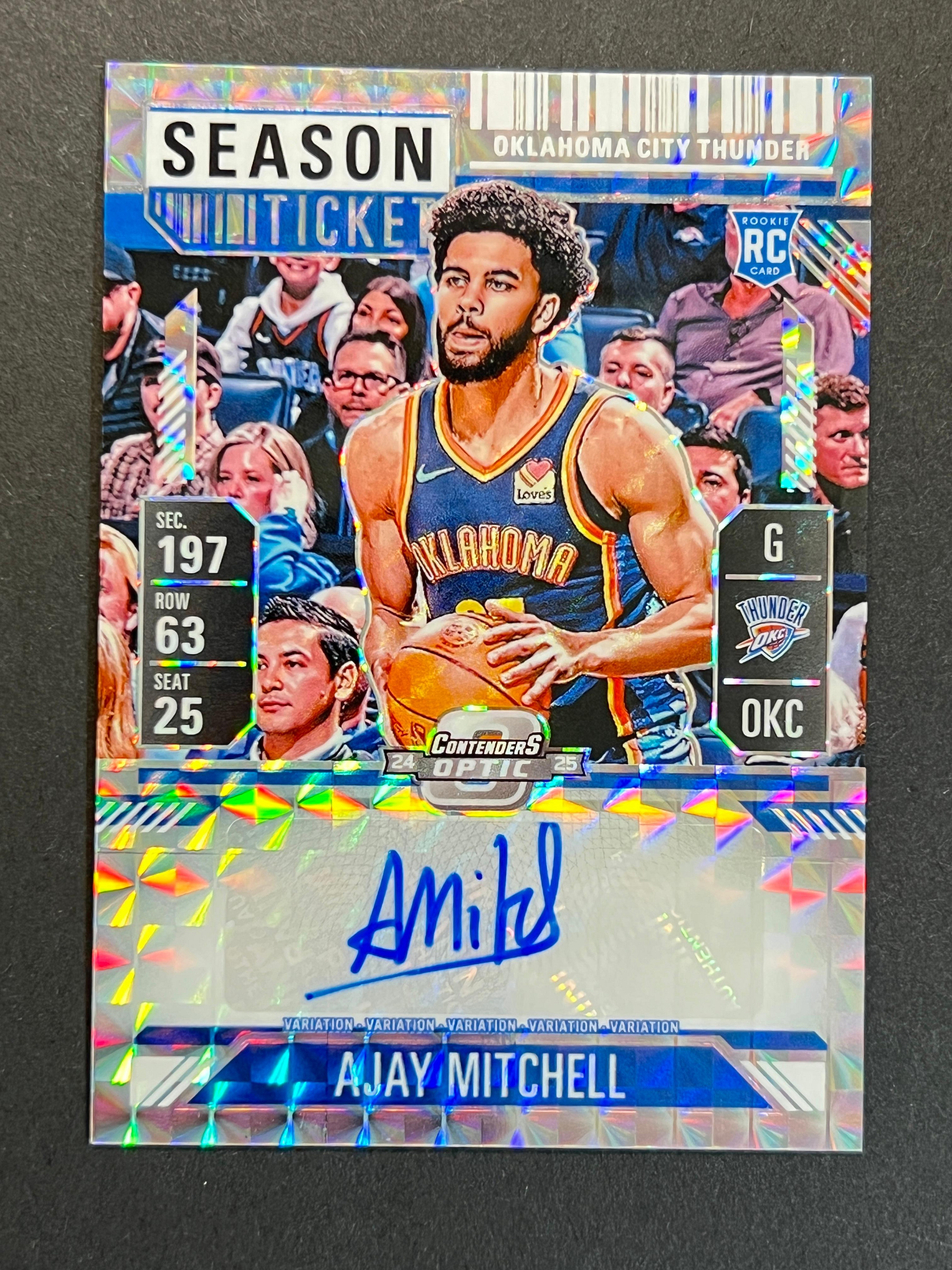 Ajay Mitchell 簽名AUTO MOSAIC 馬賽克2024-25 新人RC 379 | Yahoo拍賣