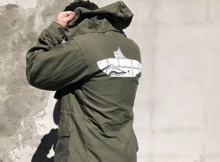希望商店】DESCENDANT 1943 SATIN JACKET M65 17AW 機械潛水艇夾克 