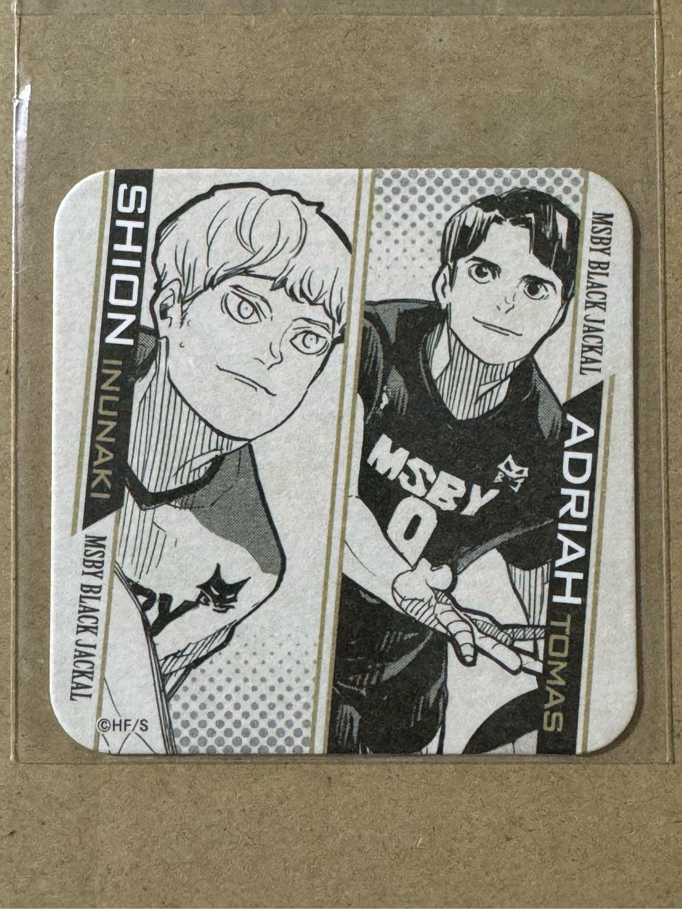 新品。ハイキュー！！アートコースター 第4弾。排球少年杯墊