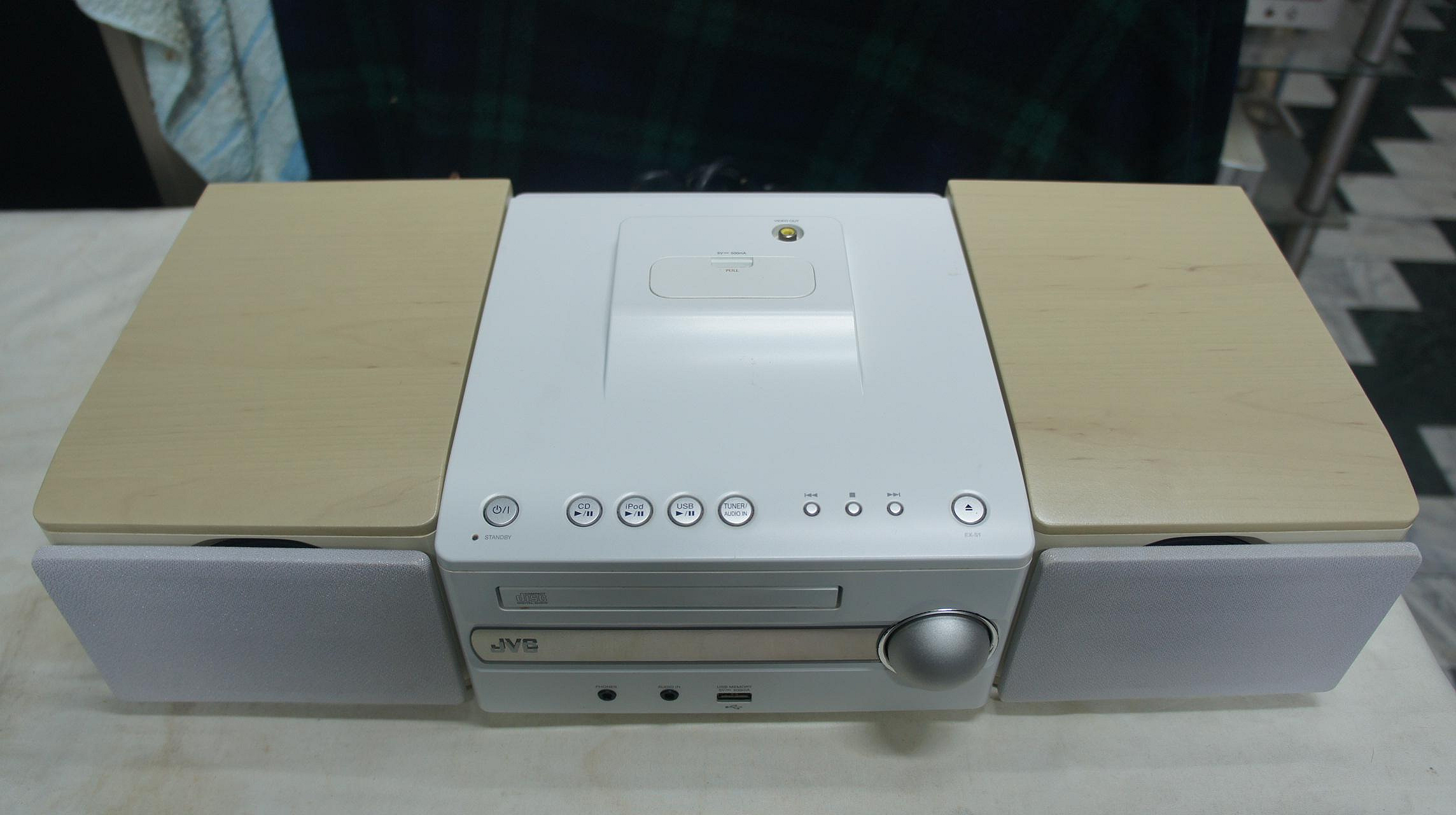 JVC CA-EXS1-P JVC ビクター ミニコンポ JVC CA-EXS1 ウッドコーン