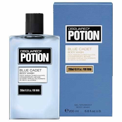 ☆YOYO小棧☆ DSQUARED2 potion blue cadet 紳藍男香沐浴精100ml