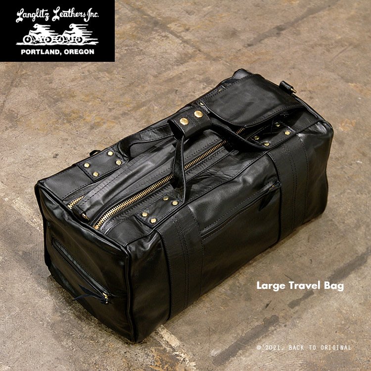 Back to Original 美國傳奇品牌LANGLITZ DELUXE TRAVEL BAG 全皮旅行袋