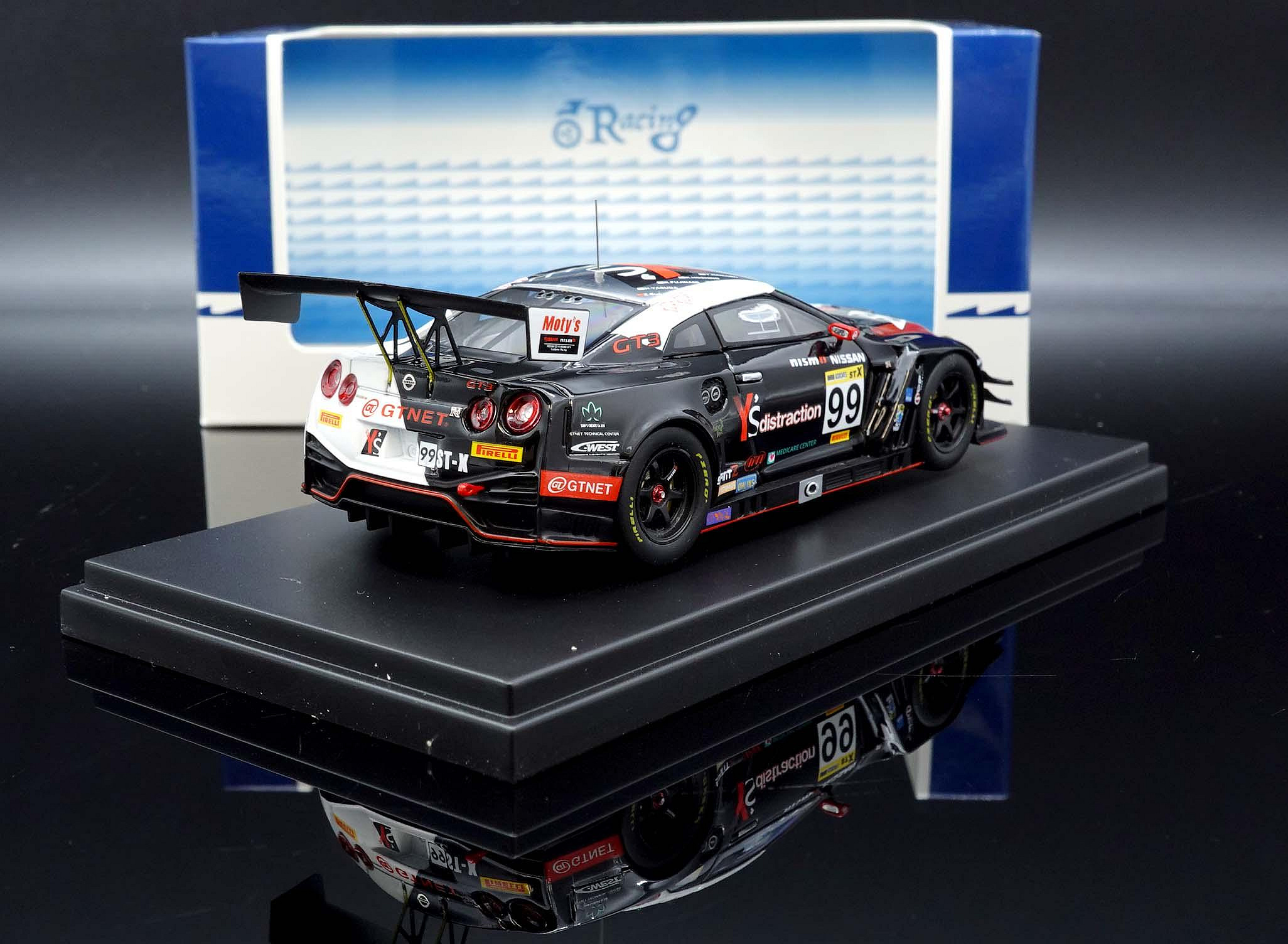 M.A.S.H】現貨特價Ebbro 1/43 Nissan GT-R R35 Nismo GT3 #99 2018 