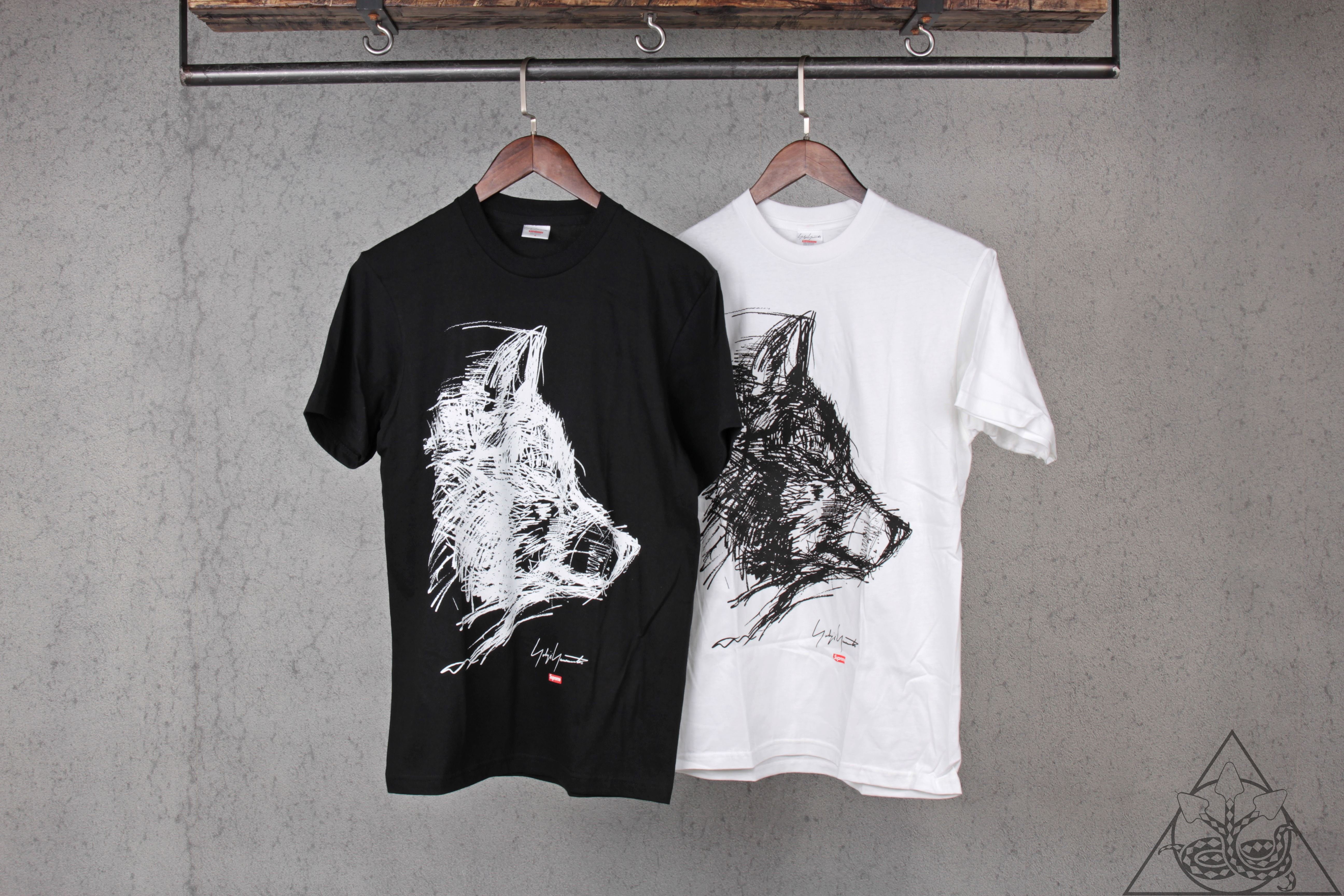 HYDRA】Supreme Yohji Yamamoto Scribble Wolf Tee 狼塗鴉【SUP455 