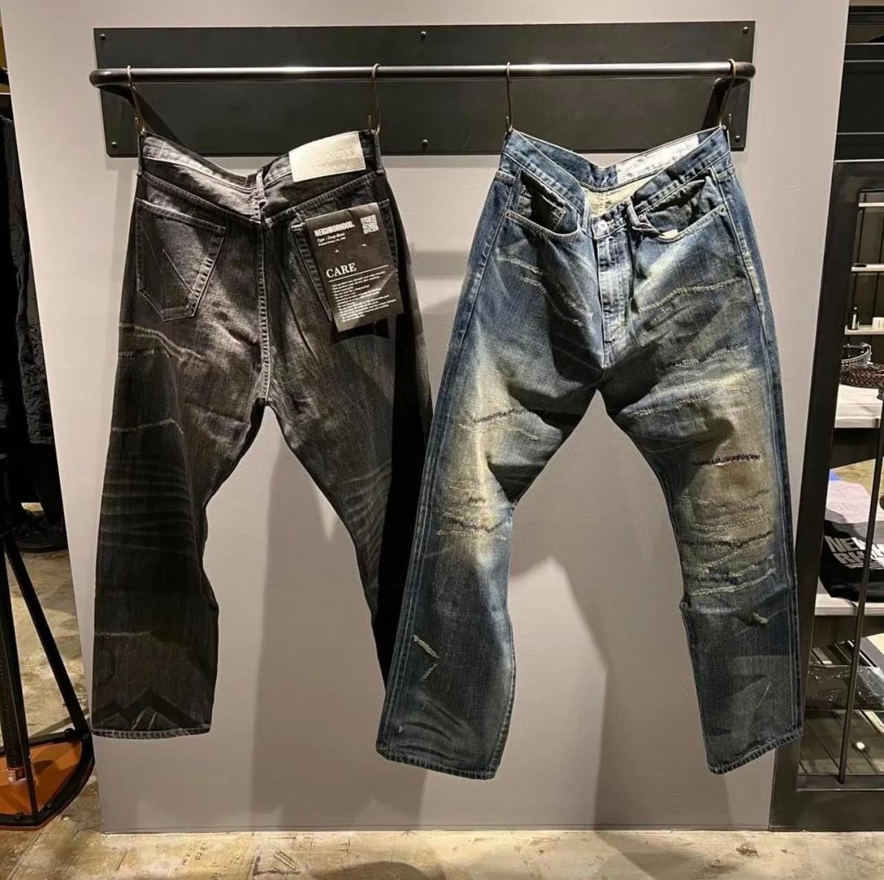 希望商店】NEIGHBORHOOD SAVAGE DENIM DP BASIC PANTS 23SS 復刻金鋼狼