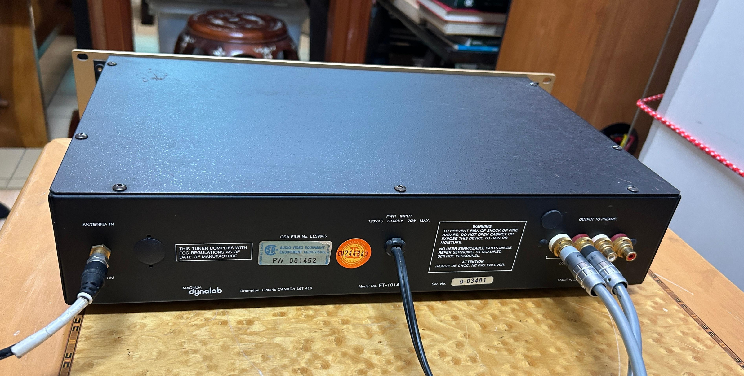 Magnum Dynalab Ft-101 Etude As Is Photo #244269 - Canuck Audio Mart DCE