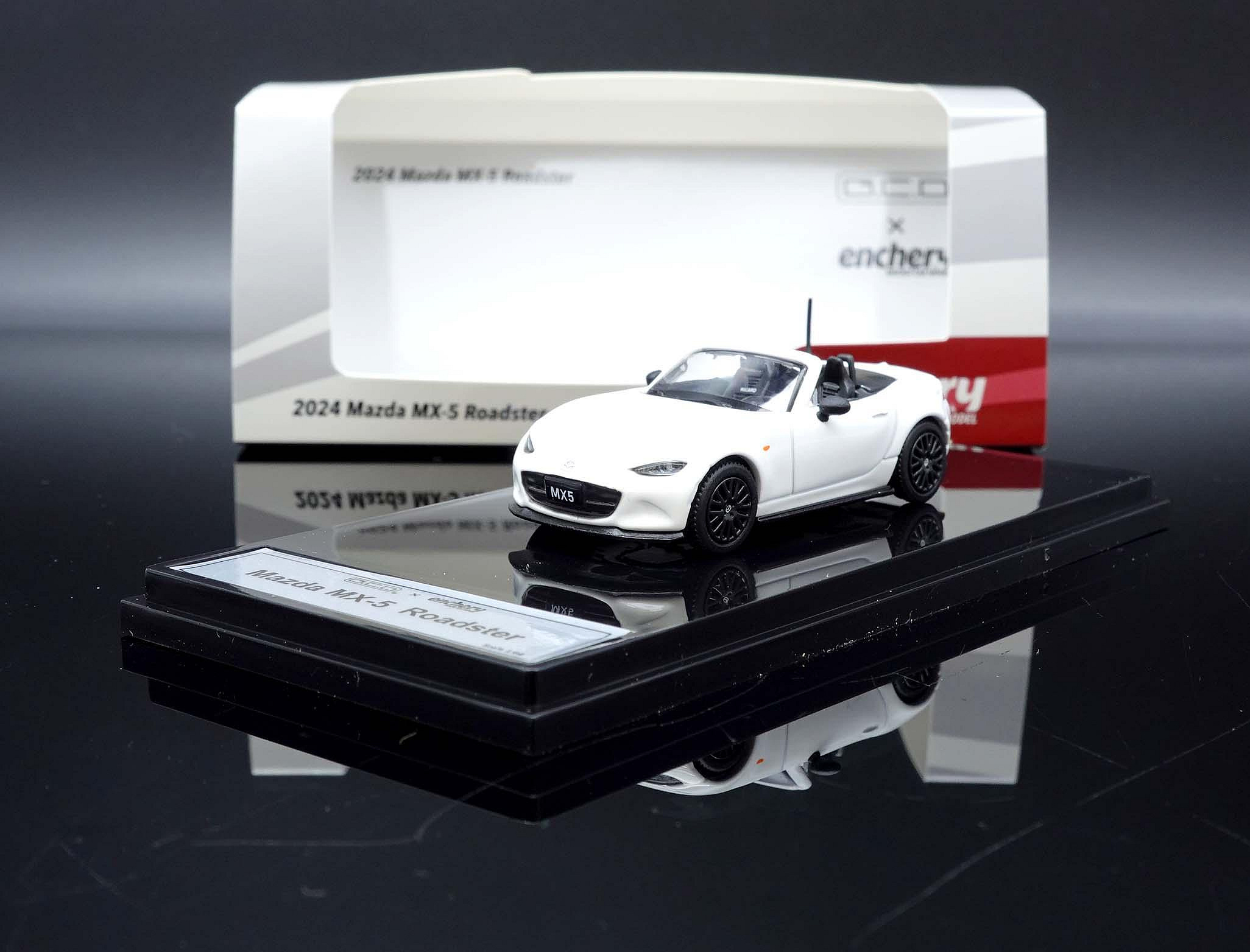 MASH】現貨特價GCD X Enchery 1/64 Mazda MX-5 Roadster 2024 兩色可選