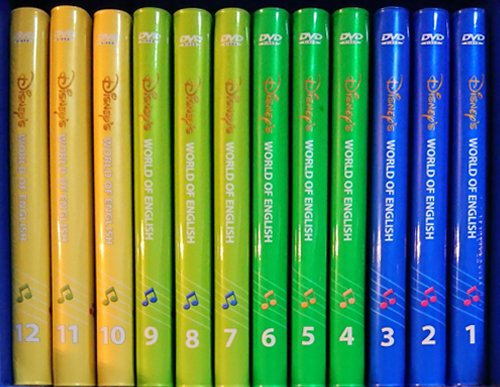 寰宇家庭迪士尼美語WORLD OF ENGLISH SING ALONG 12DVD+LISTEN ALONG