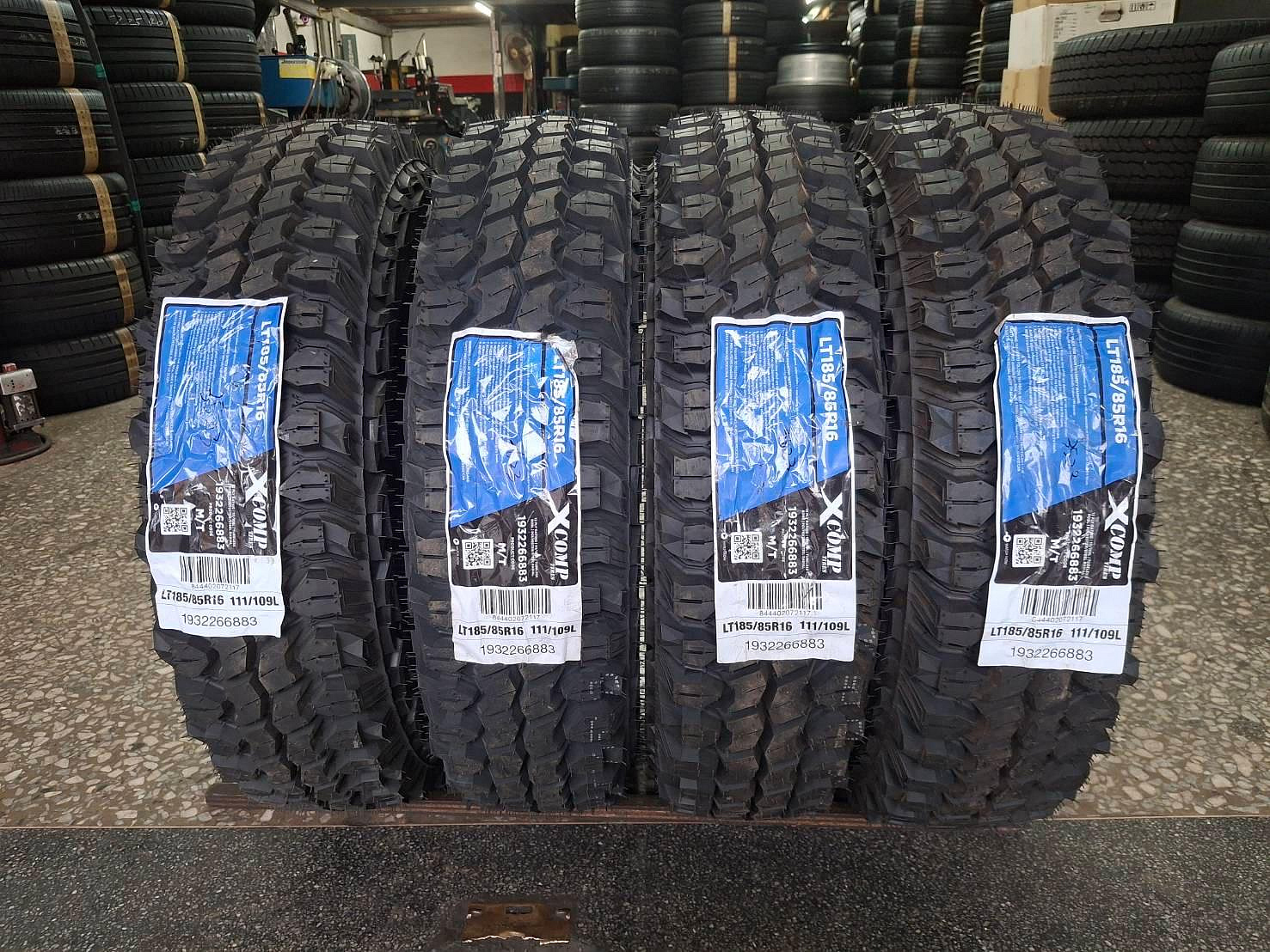 兆賀輪胎- 185/85/16 M/T非195/80/15  JIMNY