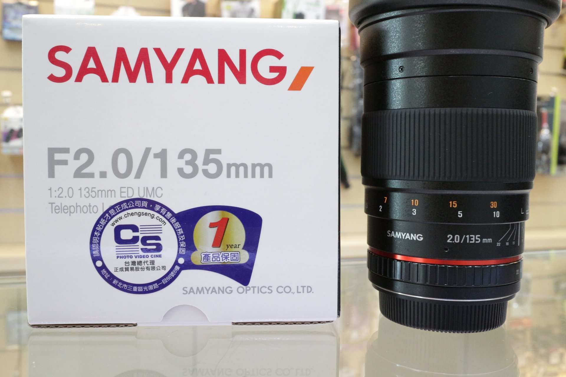 日產旗艦】三陽SAMYANG 135mm F2.0 ED UMC Canon Nikon SONY