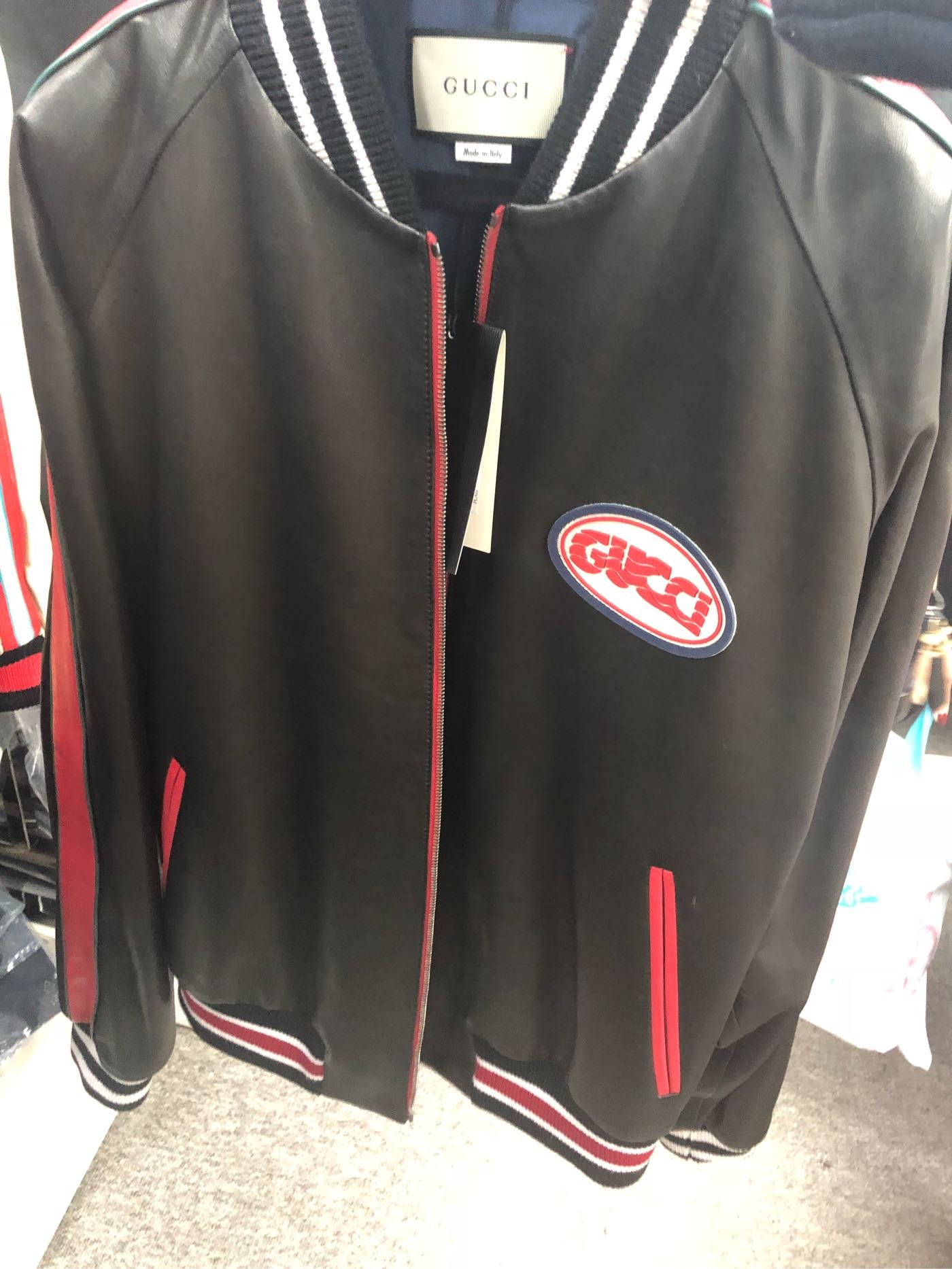 ［4real］Gucci 皮衣夾克