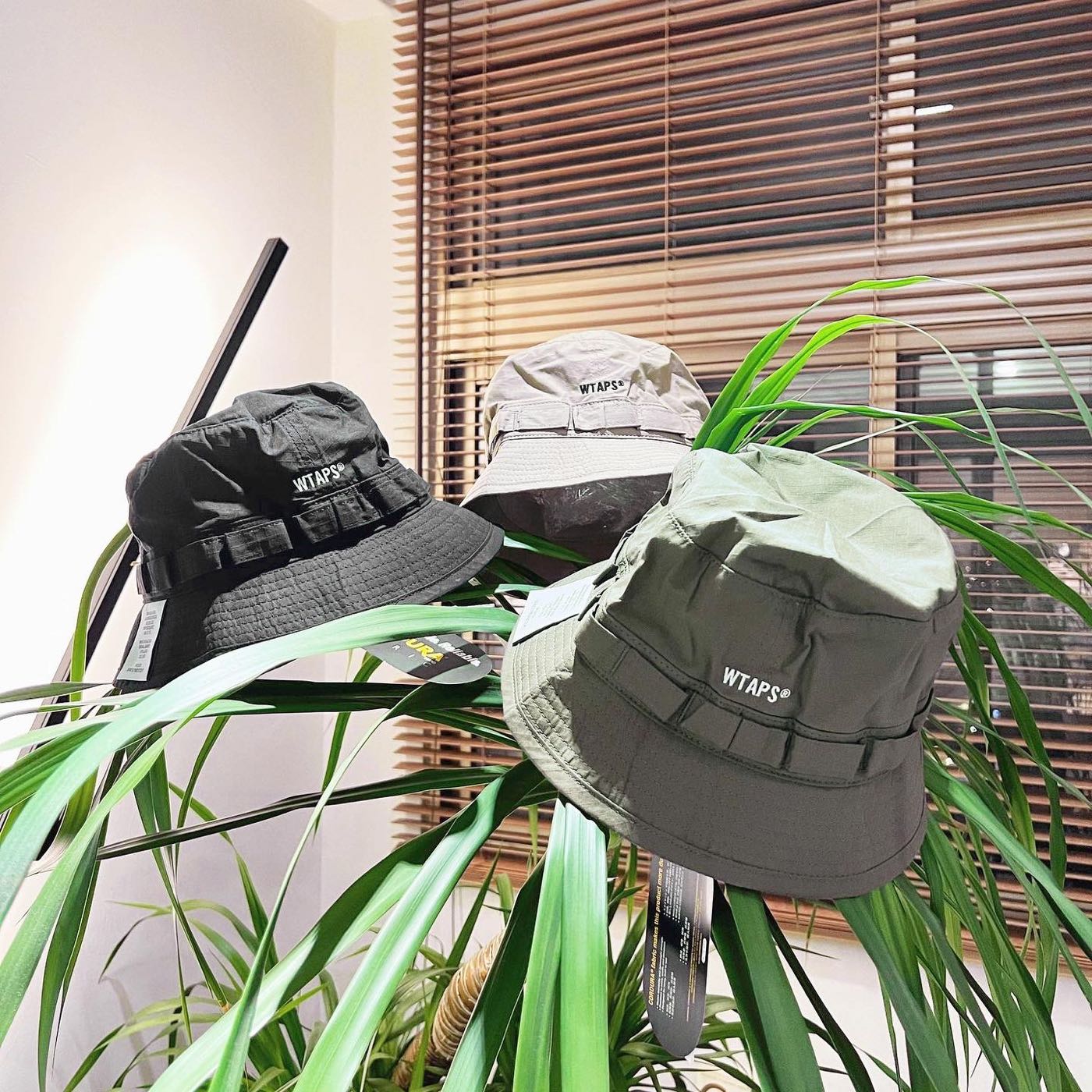 帽子 wtaps (JUNGLE 01/HAT/NYLON.RIPSTOP) 2023AW WTAPS JUNGLE 01 HAT NYLON RIPSTOP 漁夫帽尼龍防撕布料2色
