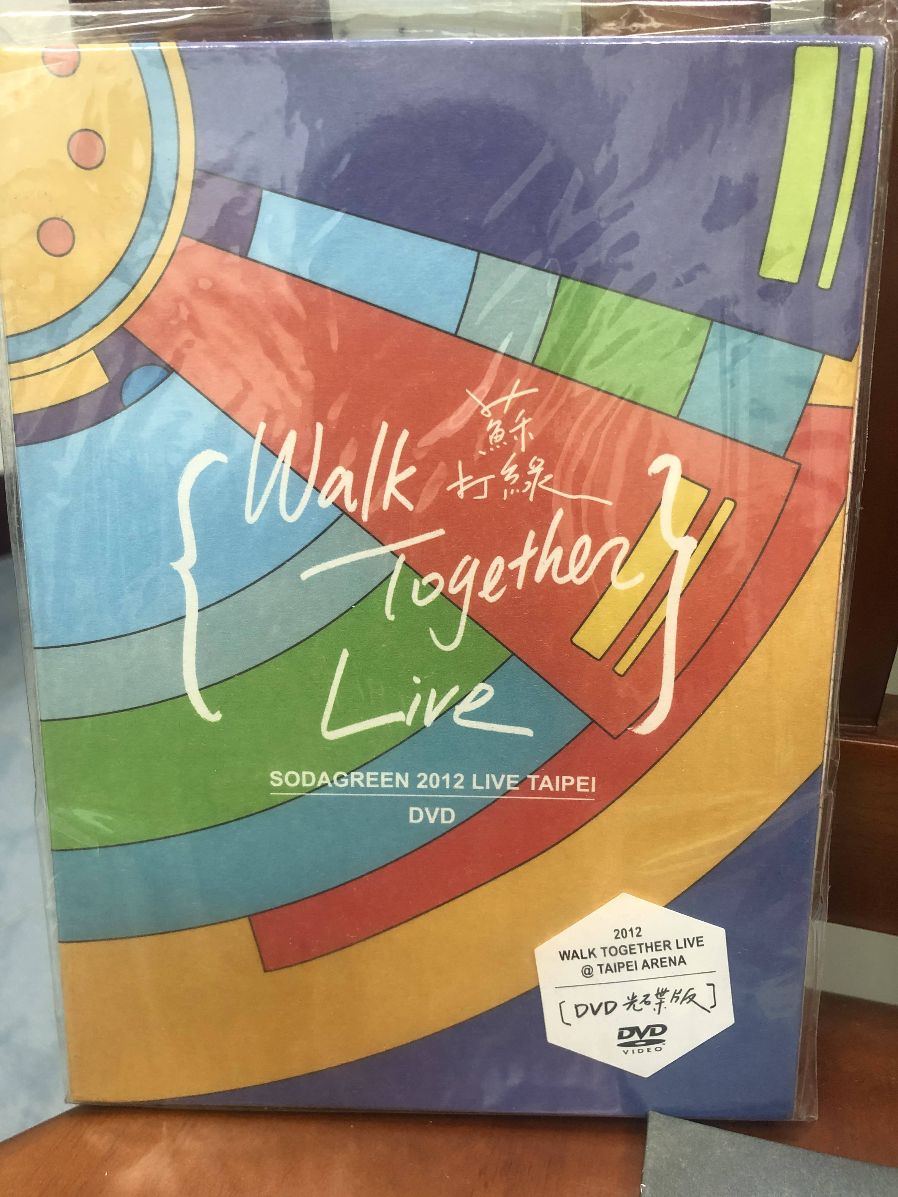 Sodagreen　蘇打綠　Walk Together Live　DVD+CD Sodagreen 蘇打綠 Walk Together Live DVD+CD 蘇打綠walk