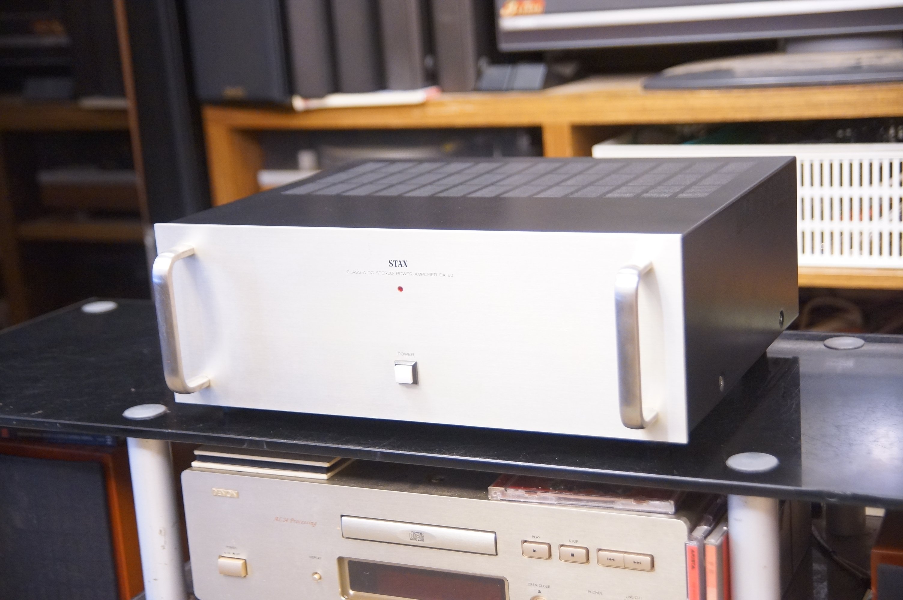 一元音響 ] 超罕見經典頂級銘品! STAX DA-80 純A類 二聲道後級擴大機
