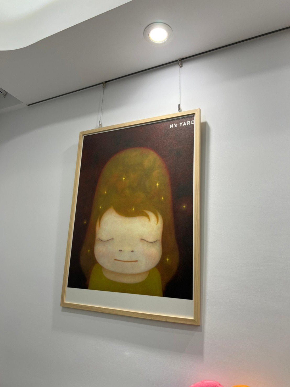 絶版　奈良美智　ポスター　The Little Star Dweller　B2 レア正規品奈良美智ポスター “The Little Star Dweller”