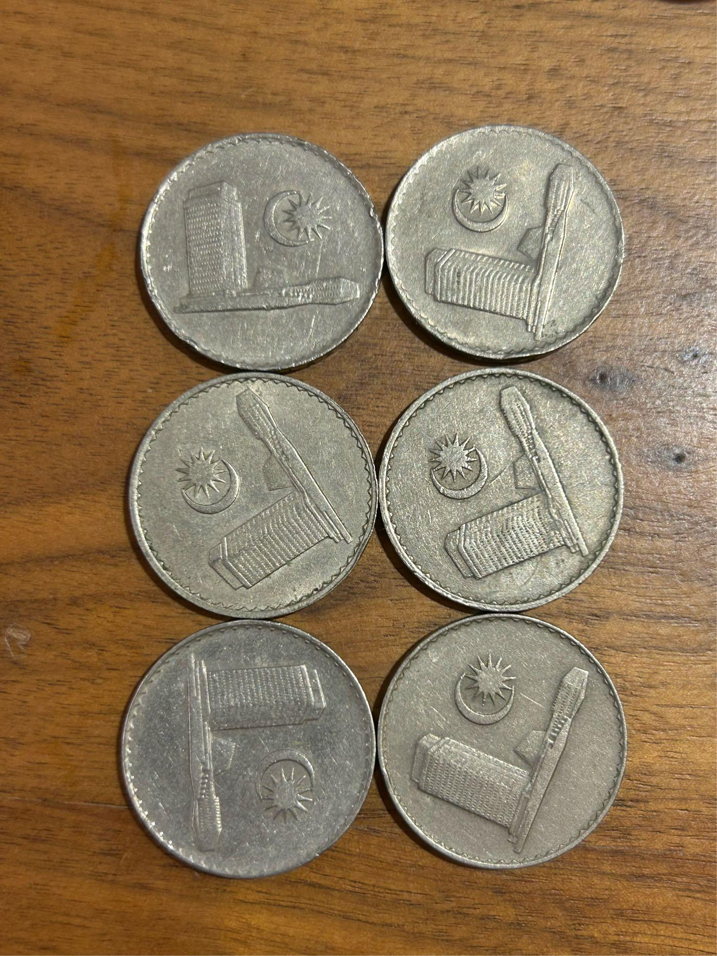 H2Shop】馬來西亞Malaysia 馬幣50仙SEN 令吉1967-1988年國會大廈圖案錢幣硬幣| Yahoo拍賣