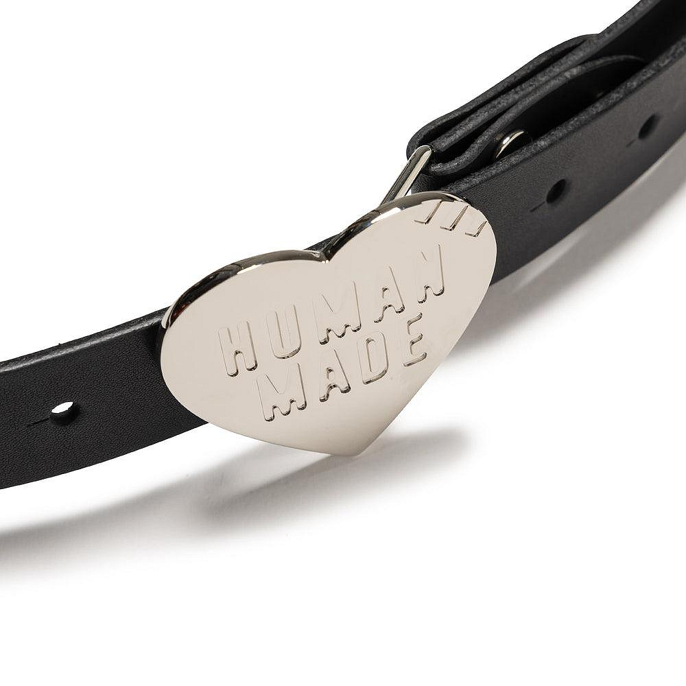 日貨代購CITY】2025SS HUMAN MADE HEART LEATHER BELT 愛心皮帶