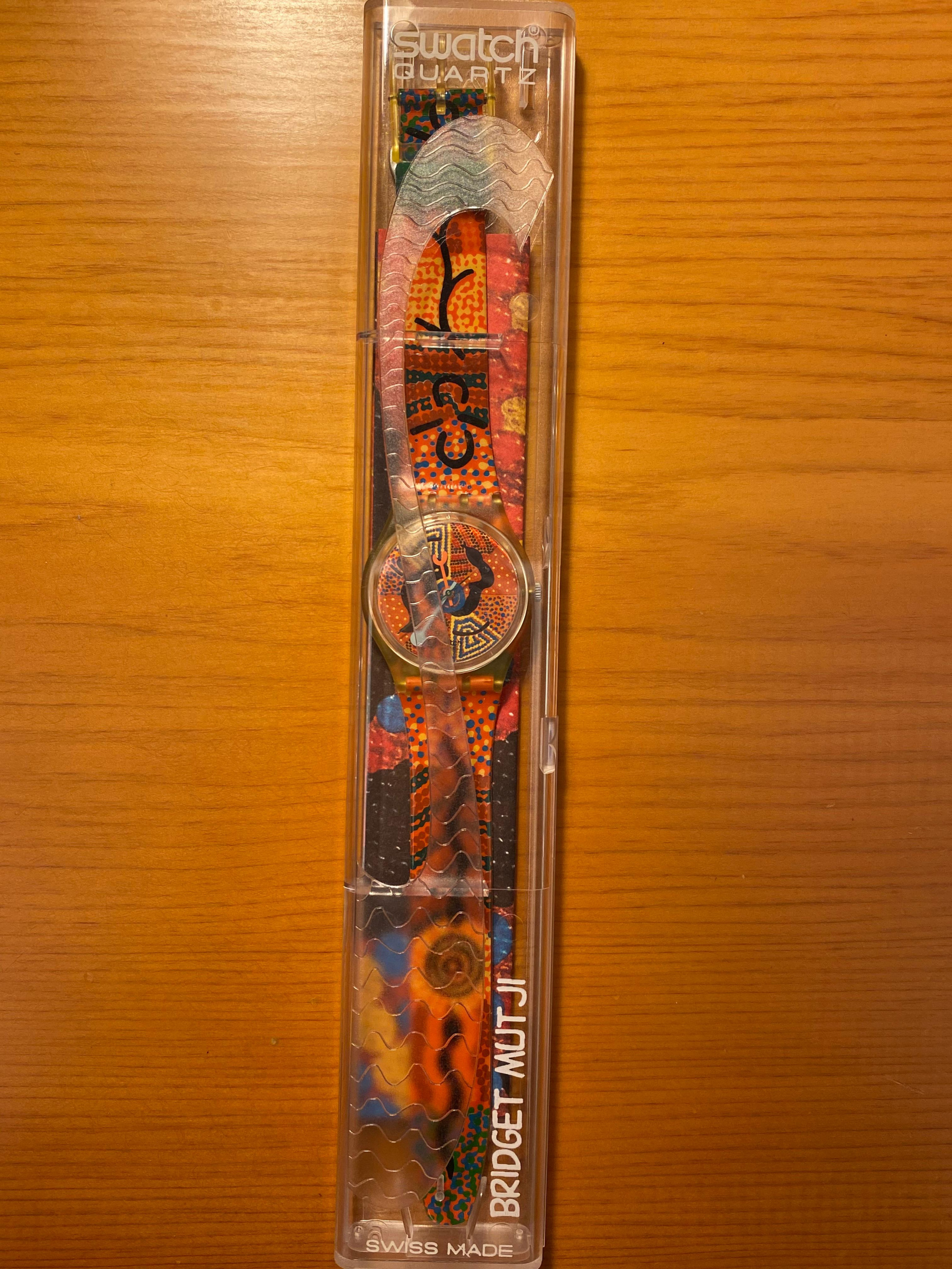 Swatch 藝術家系列Bridget Mutji | Yahoo拍賣