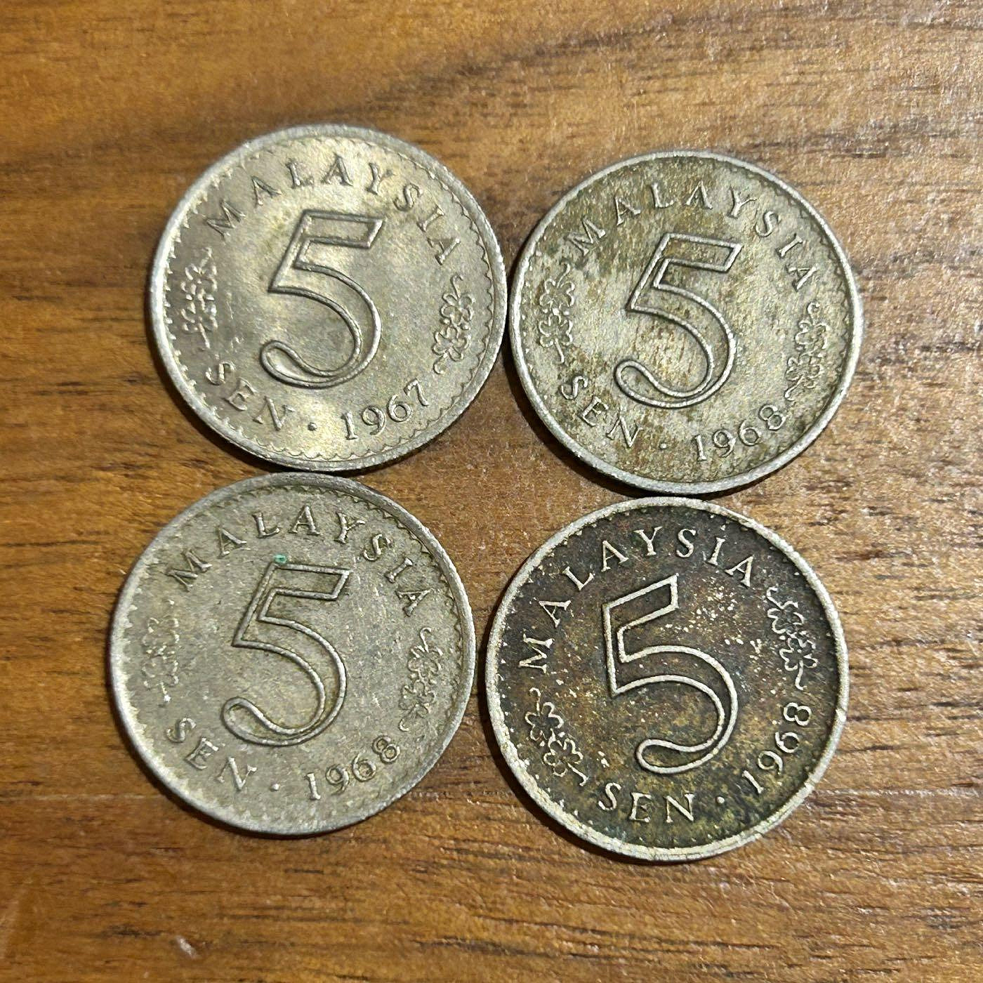 H2Shop】馬來西亞Malaysia 馬幣5仙SEN 令吉1967-1968年國會大廈圖案錢幣硬幣| Yahoo拍賣