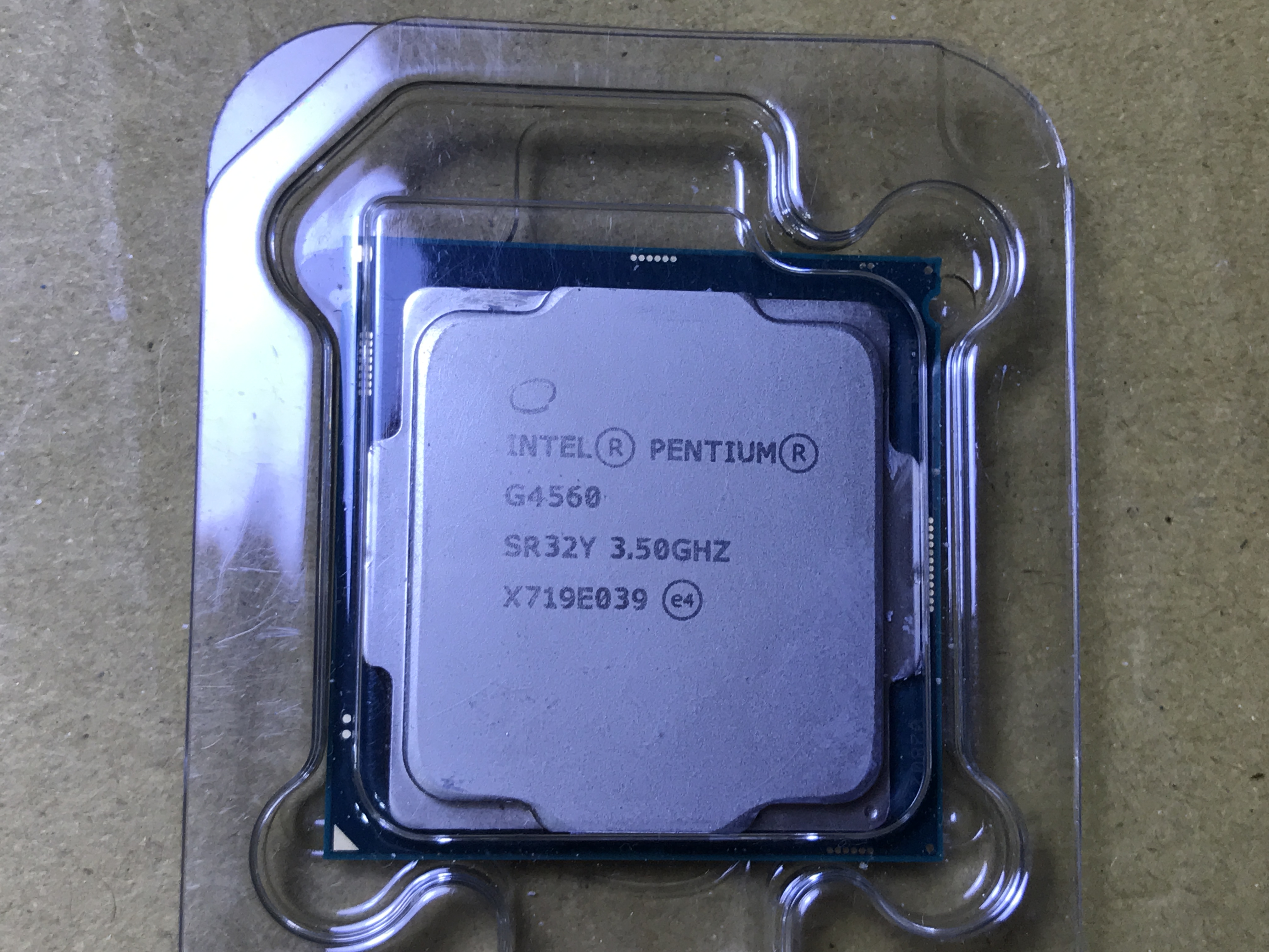 Flipkart G4560 Ghz Cpu G4560 Ghz Pentium G4560 Kaby Lake Intel