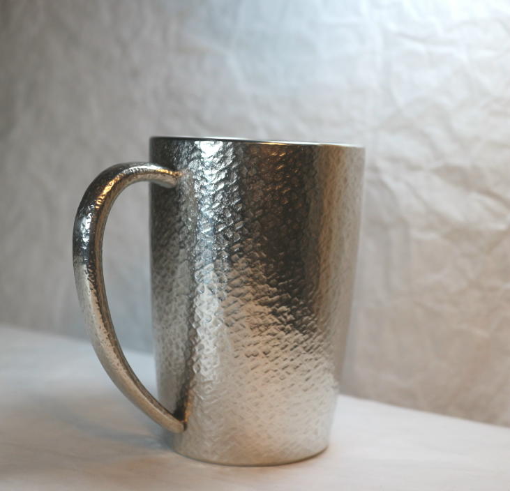 OSAKA SUZUKI~大阪錫器~17-4-1~jb3~錫杯~啤酒杯~400ml~手工精製~日本製