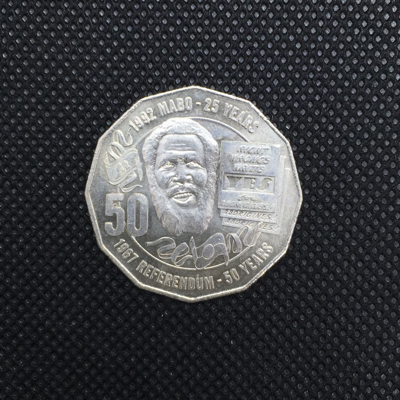 澳洲特殊幣2017年紀念1967年全民公投50週年和馬博決議25週年50分紀念幣/ 硬幣錢幣特殊幣澳大利亞| Yahoo拍賣