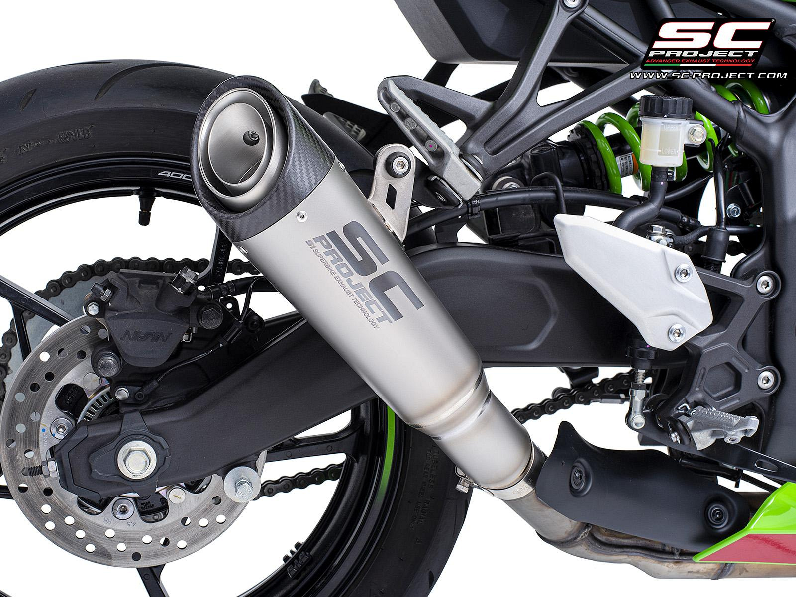 中尾 SC】KAWASAKI ZX4RR ZX 4RR ZX4R ZX 4R ZX-4RR 鈦合金卡夢中尾段管S1