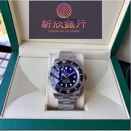 勞力士ROLEX漸變藍水鬼王藍水鬼116660DeepseaD-Blue男士精鋼手##