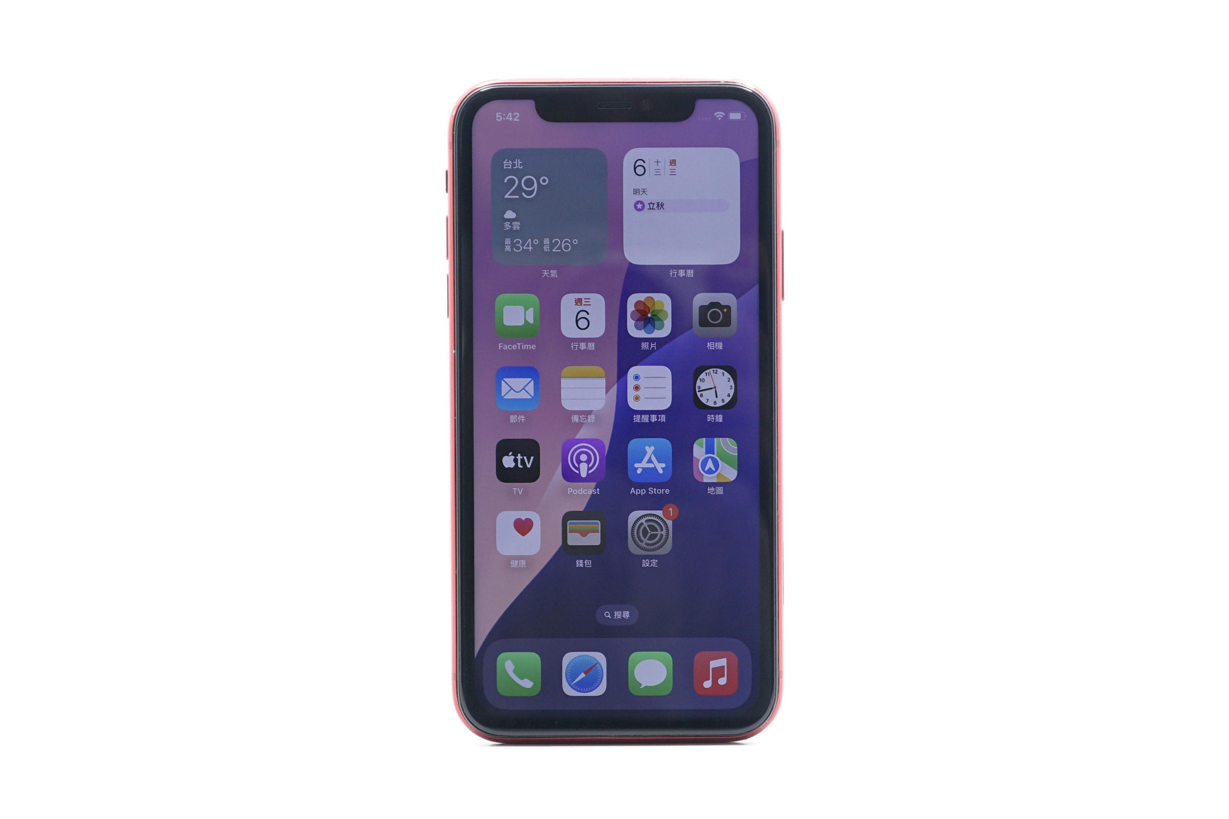 【台中青蘋果】Apple iPhone 11 紅 128G 128GB 二手 6.1吋 蘋果 手機 #99373