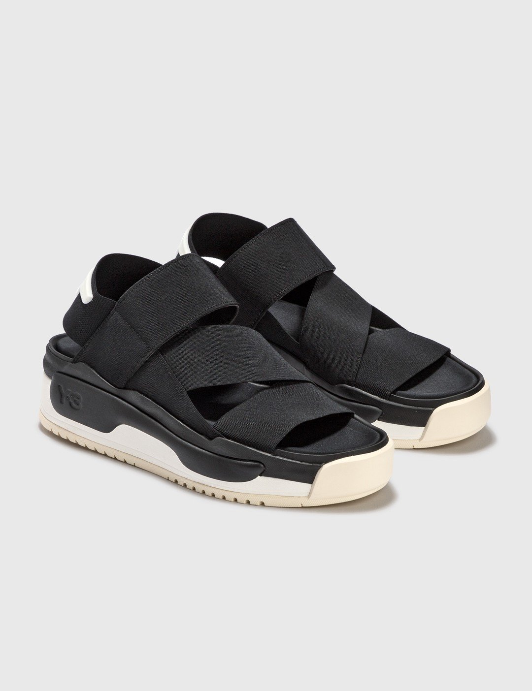 Y-3 Hokori wedge sandals Y-3 Hokori wedge sandals - ShopStyle main image 2