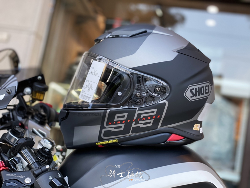 ⚠YB騎士補給⚠ 限量SHOEI Z8 MM93 COLLECTION RUSH 彩繪輕量