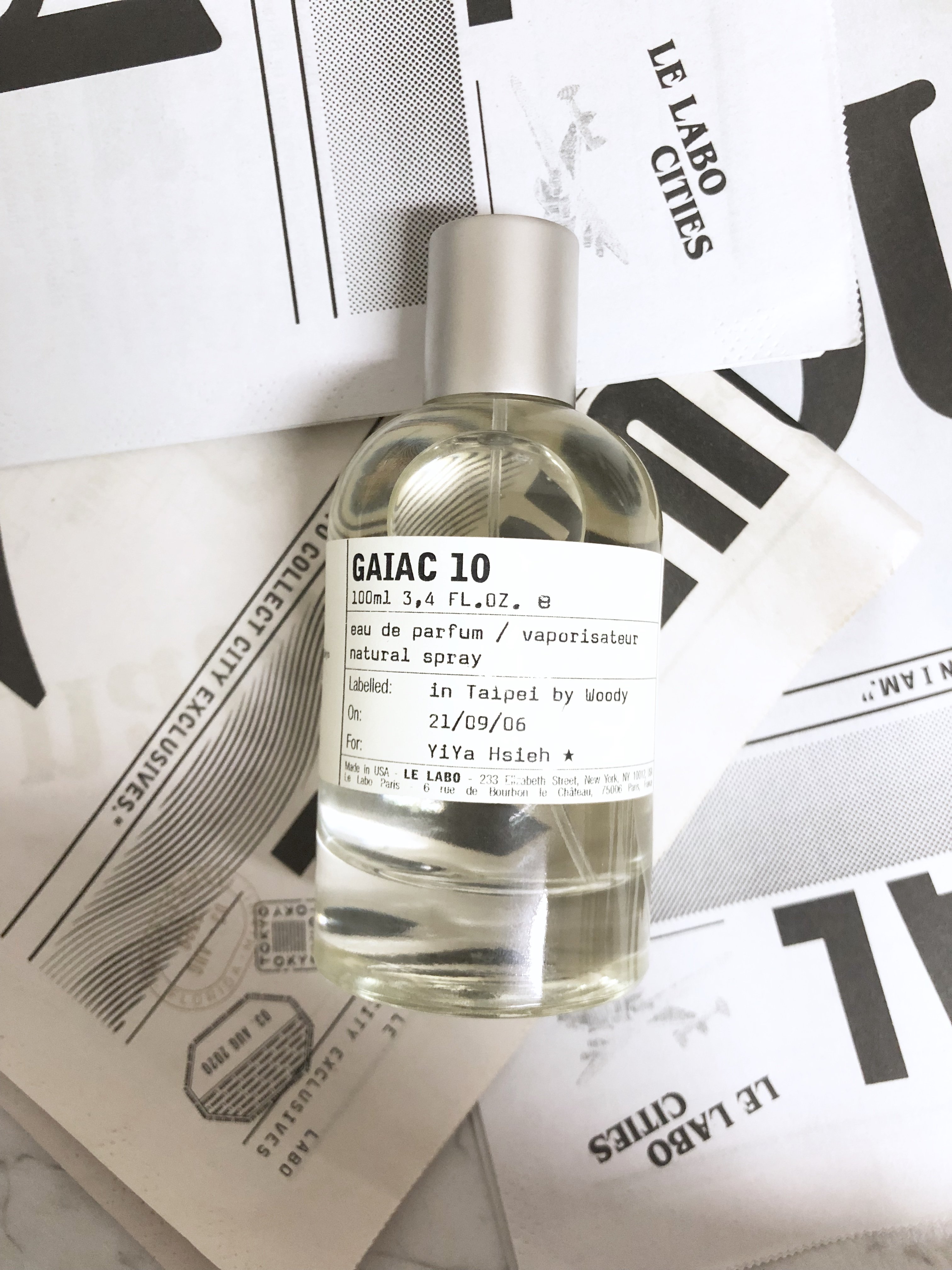 LeLabo Gaiac 10 東京愈創木Le Labo 2ML | Yahoo拍賣
