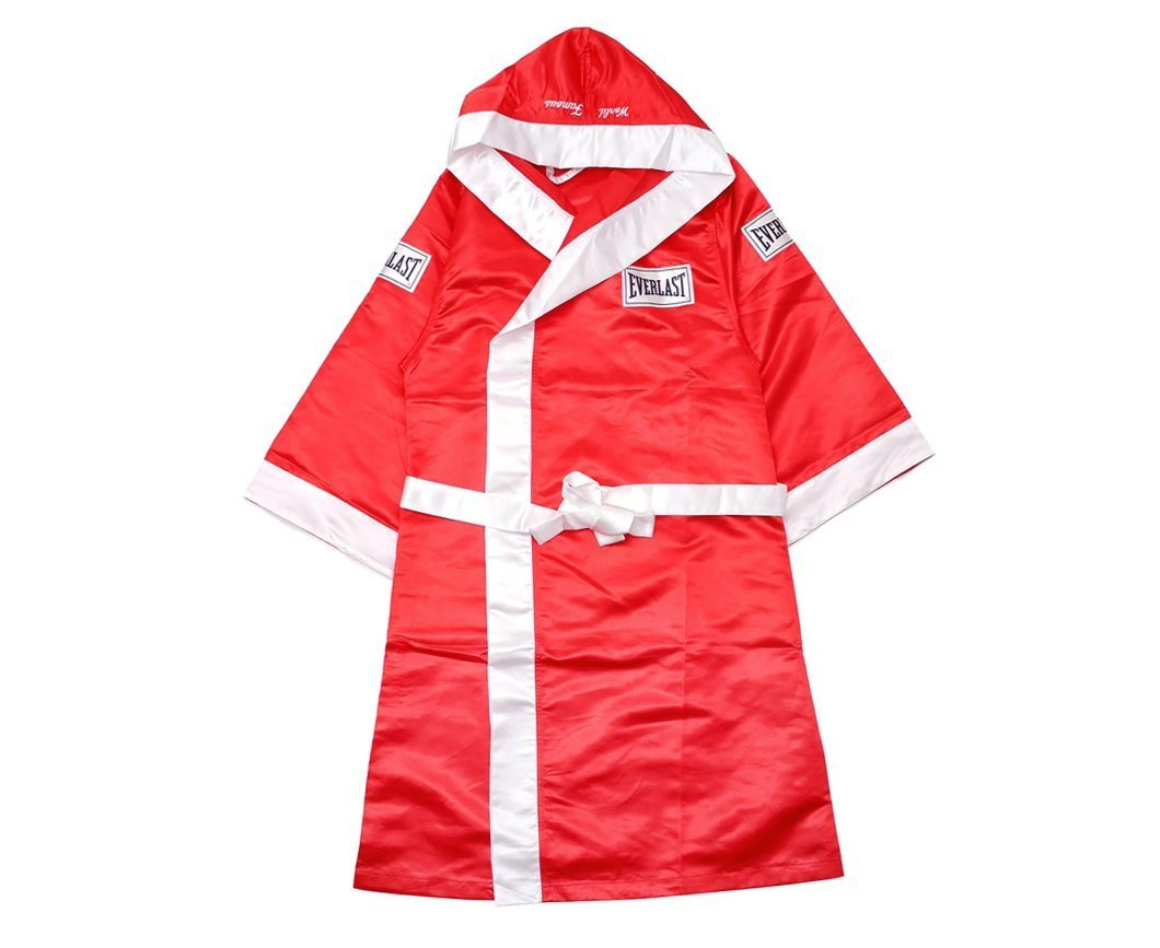 Everlast Satin Hooded Boxing Boxing Robe Supreme Satin Robe