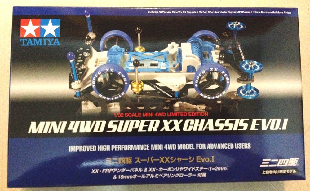 現貨TAMIYA 軌道車四驅車限定版94780 MINI 4WD SUPER XX CHASSIS