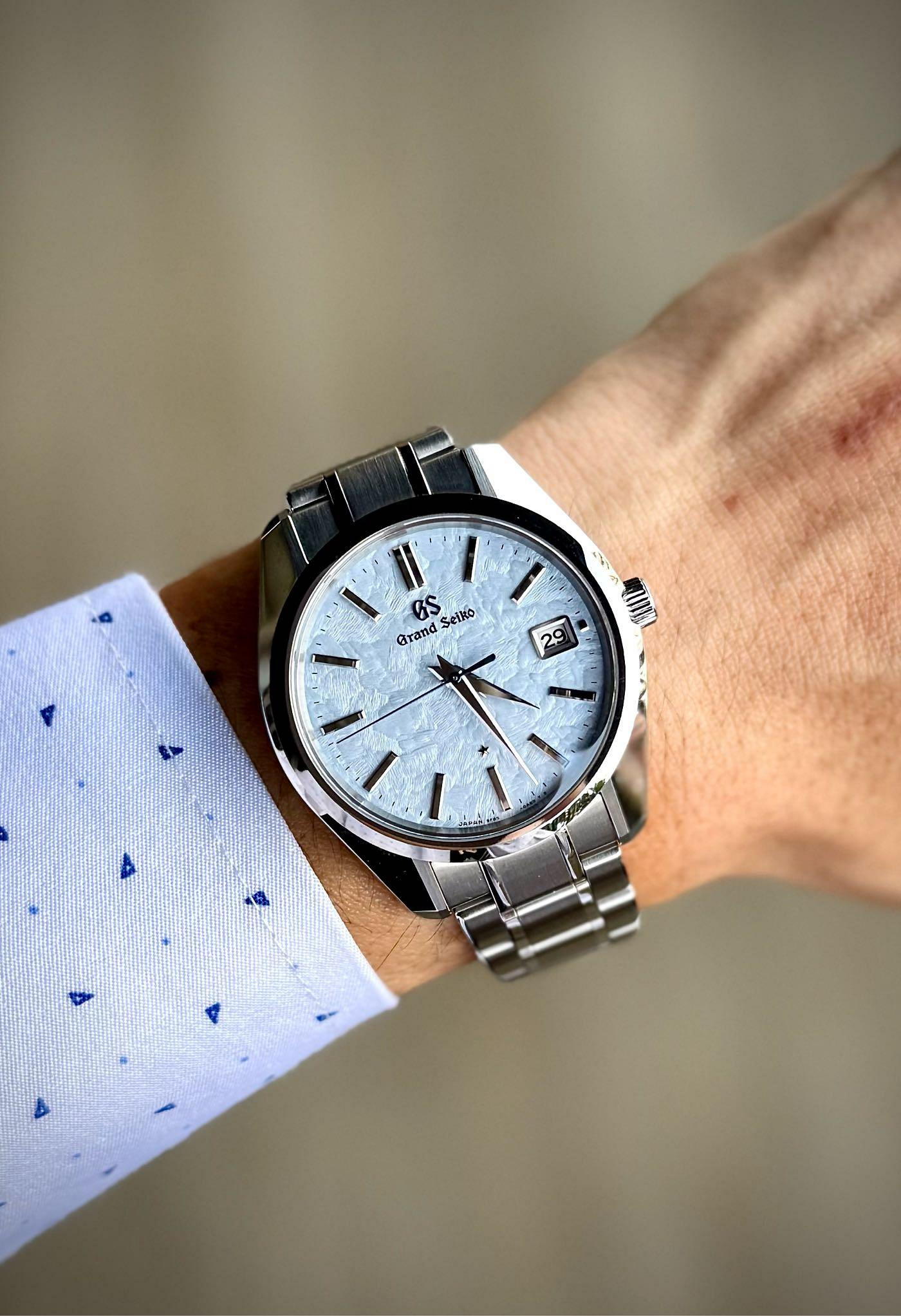 藏家已交流sold)Grand Seiko SBGP017 信州雲海限量款特級精工| Yahoo拍賣