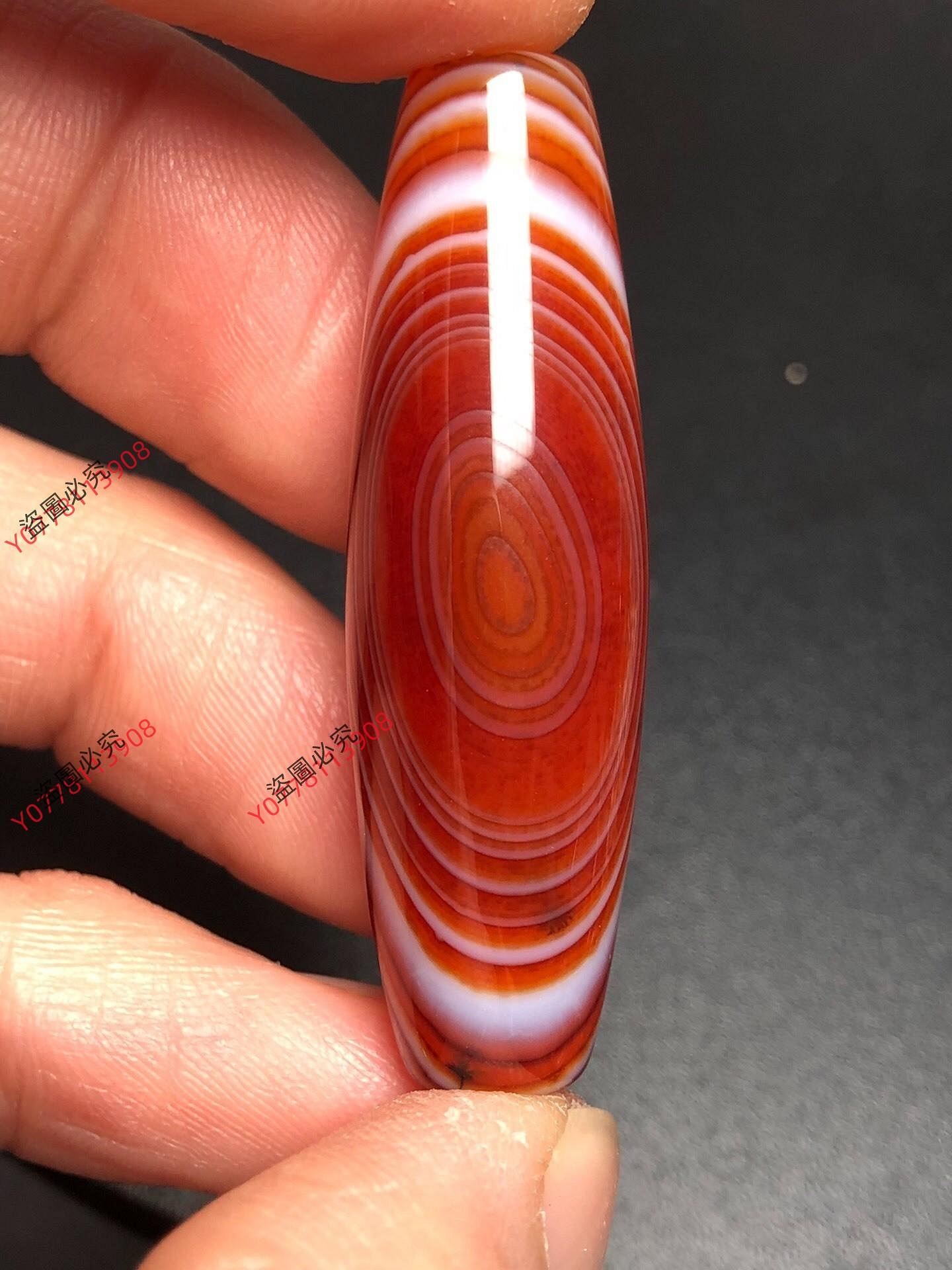 二手】纏絲瑪瑙天眼虎牙天珠尺寸47×14105496 | Yahoo拍賣